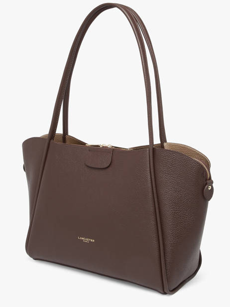 Sac Porté épaule Ida Double Cuir Lancaster Marron ida double 86 vue secondaire 1