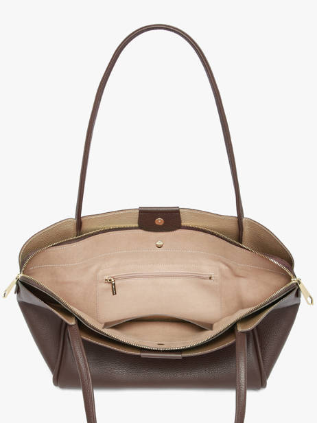 Sac Porté épaule Ida Double Cuir Lancaster Marron ida double 86 vue secondaire 2
