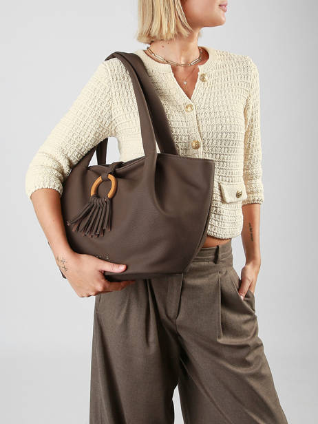 Sac Porté épaule Camomille Woomen Marron camomille WCAO07 vue secondaire 1