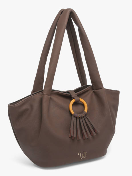 Sac Porté épaule Camomille Woomen Marron camomille WCAO07 vue secondaire 2