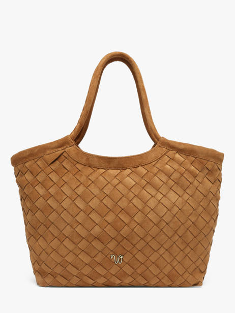Sac Porté épaule A4 Aubepine Woomen Marron aubepine WAUB03