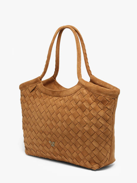 Sac Porté épaule A4 Aubepine Woomen Marron aubepine WAUB03 vue secondaire 2