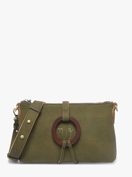 Shoulder Bag Verveine Woomen Green verveine WVER01