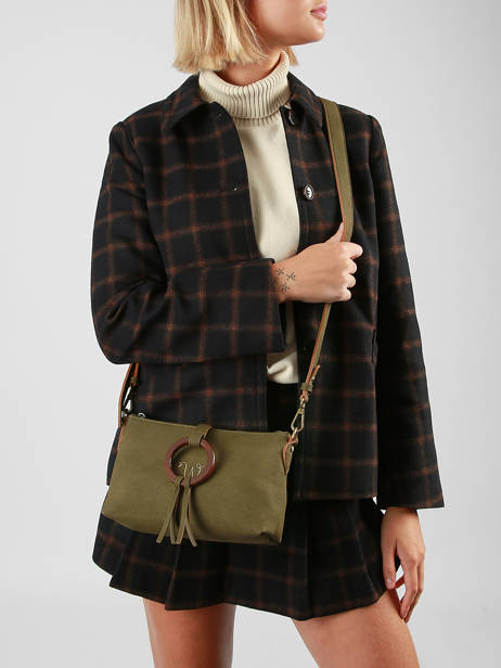 Shoulder Bag Verveine Woomen Green verveine WVER01 other view 1