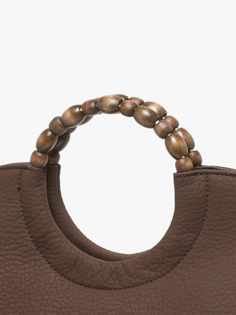 Sac Bandoulière Neflier Pearl Woomen Marron neflier pearl WNEP02 vue secondaire 4