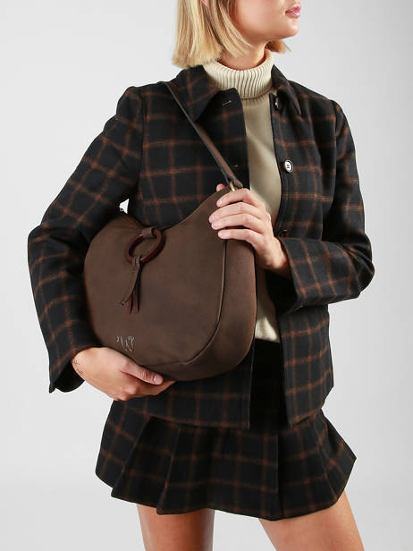 Shoulder Bag Verveine Polyurethane Woomen Brown verveine WVER10 other view 1