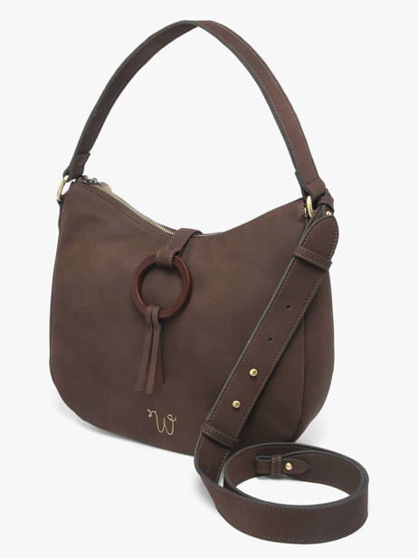 Shoulder Bag Verveine Polyurethane Woomen Brown verveine WVER10 other view 3
