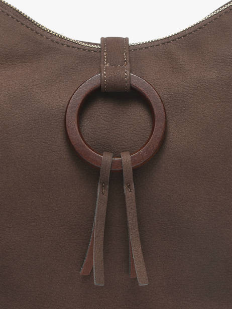 Shoulder Bag Verveine Polyurethane Woomen Brown verveine WVER10 other view 4