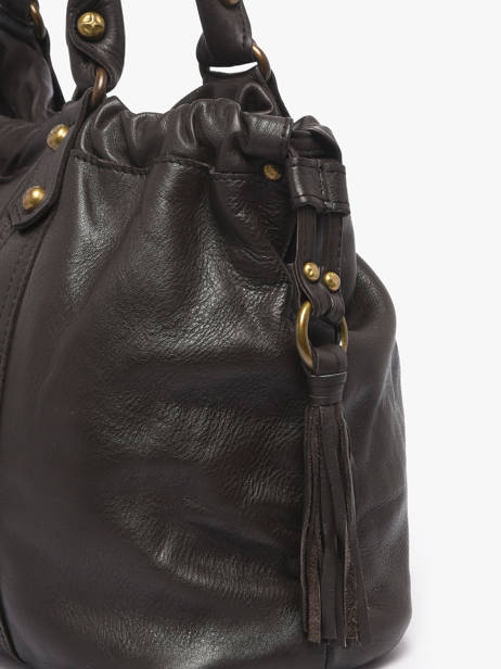 Sac Porté épaule Cow Basilic pepper Marron cow BCOW89 vue secondaire 2