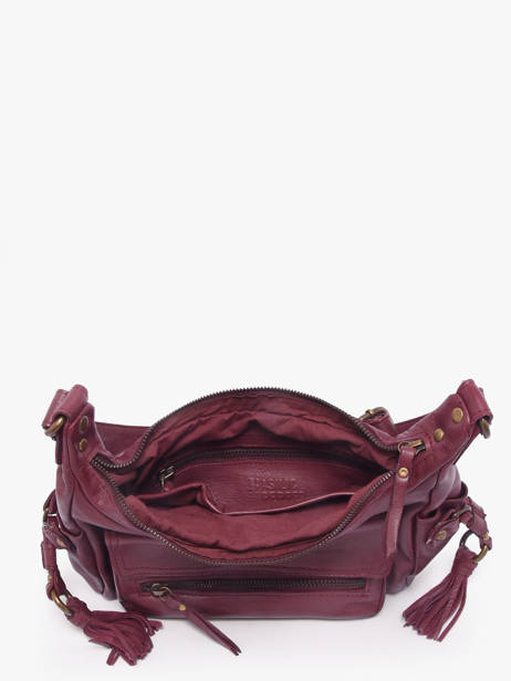 Shoulder Bag Cow Leather Basilic pepper Red cow BCOW91 other view 4