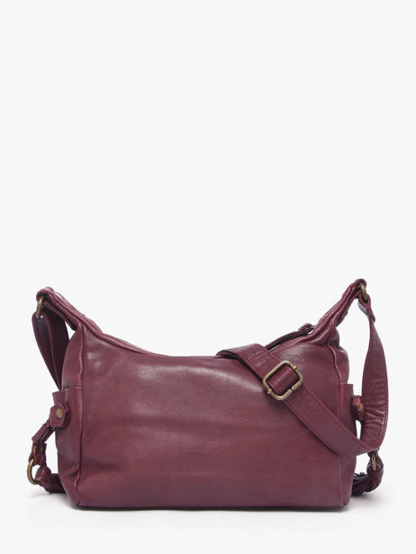 Shoulder Bag Cow Leather Basilic pepper Red cow BCOW91 other view 5