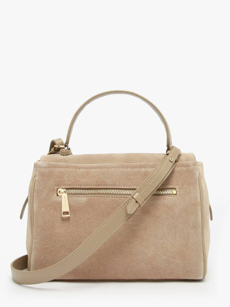 Shoulder Bag Suede Grace Leather Lancaster Beige suede grace 71 other view 4