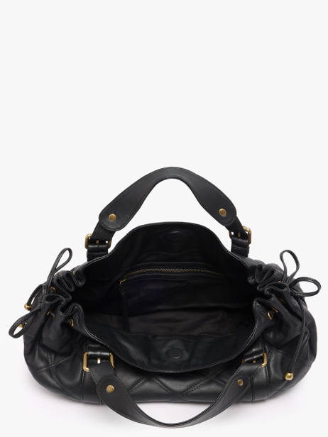 Sac Porté épaule Matelasse Cuir Gerard darel Noir matelasse DESB4410 vue secondaire 3