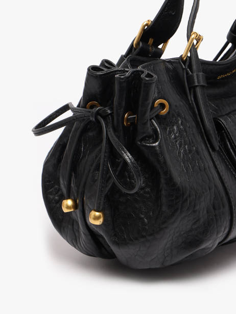Sac Porté Main Bubble Cuir Gerard darel Noir bubble DES67428 vue secondaire 3