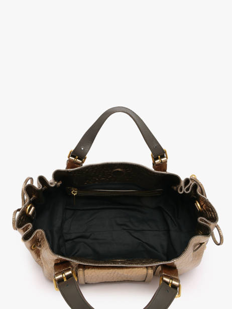 Sac Porté Main Bubble Cuir Gerard darel Or bubble DES67429 vue secondaire 4