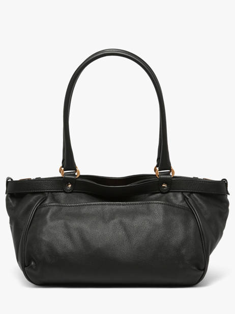 Grand Sac Lune En Cuir Vanessa bruno Noir lune 11V40921 vue secondaire 5