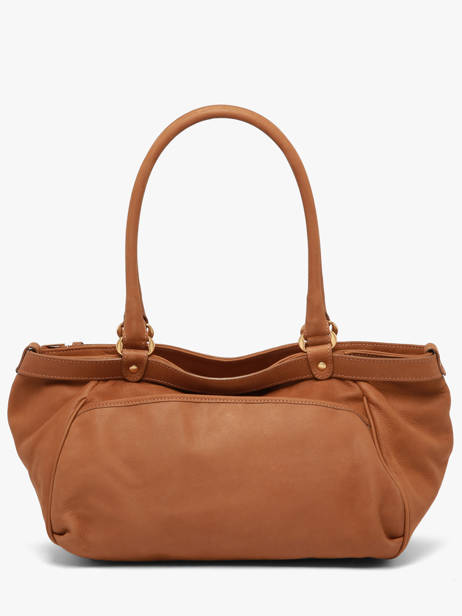 Grand Sac Lune En Cuir Nubuck Vanessa bruno Marron lune 3V40921 vue secondaire 5