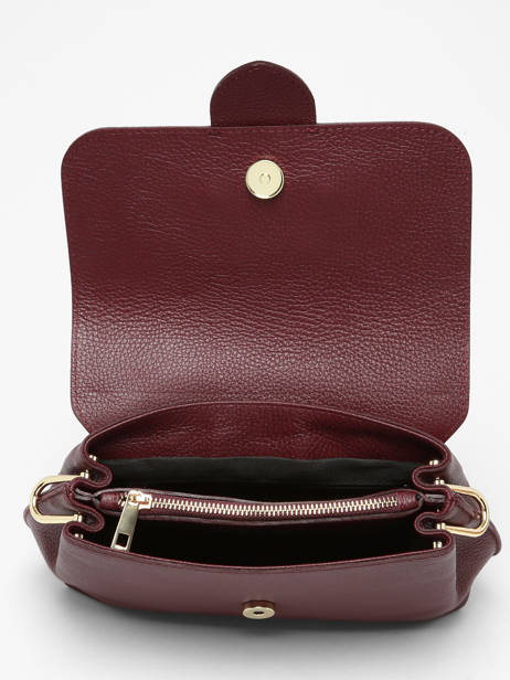 Satchel Velvet Caviar Leather Milano Red velvet caviar VC25114 other view 3