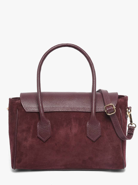 Shoulder Bag Velvet Caviar Leather Milano Red velvet caviar VC26061 other view 3