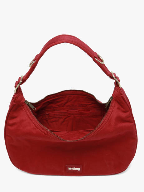Shoulder Bag Bianca Cotton Hindbag Red best seller BIANCA other view 3