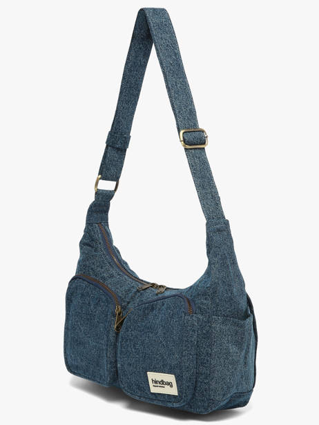 Shoulder Bag Emile Denim Cotton Hindbag Blue denim DE other view 2