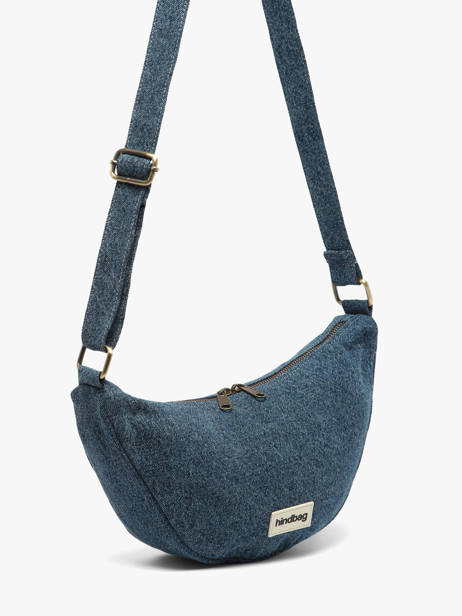 Shoulder Bag Denim Cotton Hindbag Blue denim DE other view 2