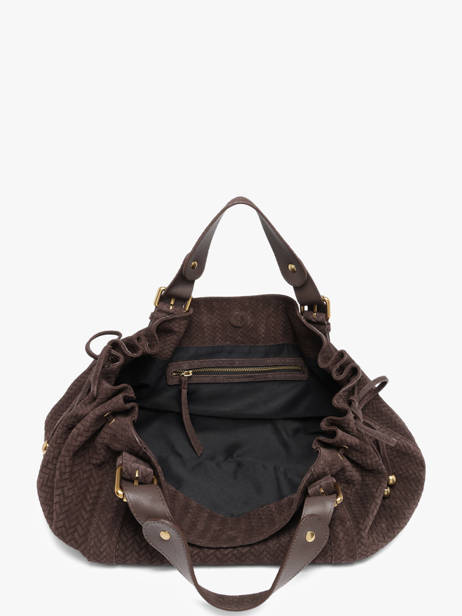 Sac Porté épaule Studio Cuir Gerard darel Marron studio DES01477 vue secondaire 4