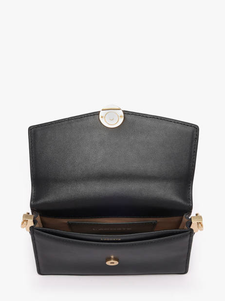 Shoulder Bag Tennis Bliss Leather Lacoste Black tennis bliss NF5104IT other view 3