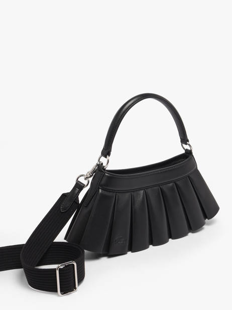 Shoulder Bag Lenglen Leather Lacoste Black lenglen NU5465DP other view 2