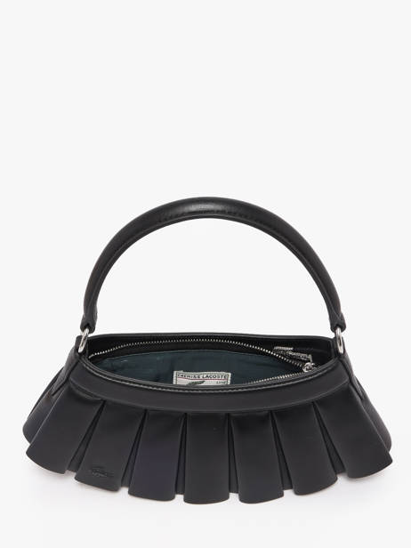 Shoulder Bag Lenglen Leather Lacoste Black lenglen NU5465DP other view 3