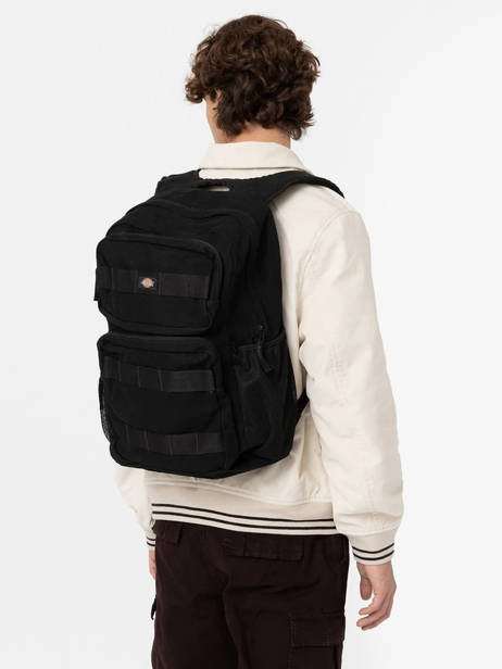 Backpack Duck Canvas Dickies Black backpack DK0A4YOF other view 1