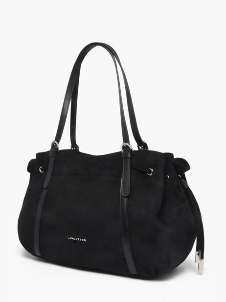 Shoulder Bag Velvet Emma Lancaster Black velvet emma 97 other view 2