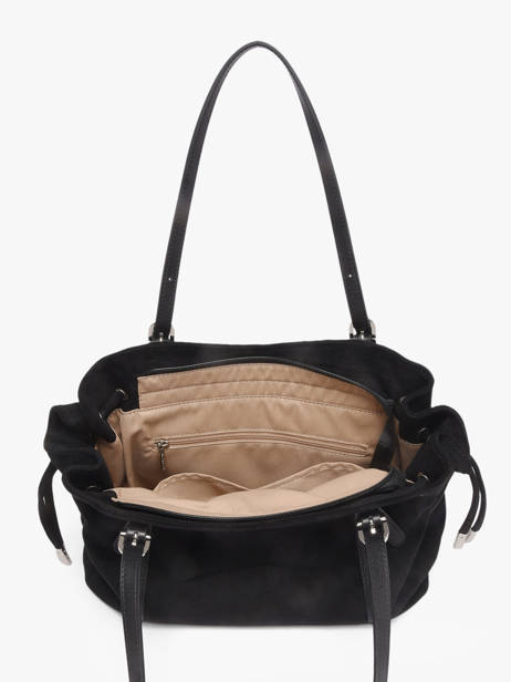 Shoulder Bag Velvet Emma Lancaster Black velvet emma 97 other view 3