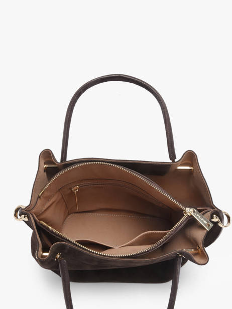 Shoulder Bag Suede Louisa Leather Lancaster Brown suede louisa 103 other view 3