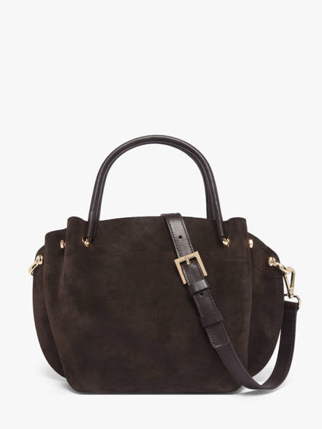 Shoulder Bag Suede Louisa Leather Lancaster Brown suede louisa 103 other view 4