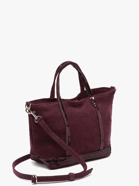 Crossbody Baby Cabas Linen Vanessa bruno Violet cabas lin 31V40410 other view 2