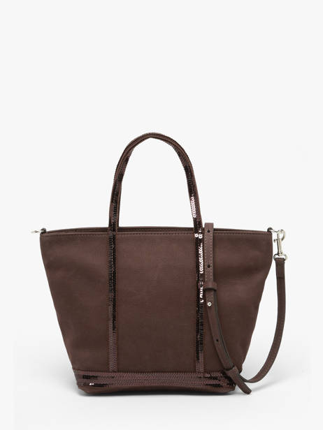 Crossbody Bag Cabas Cuir Leather Vanessa bruno Brown cabas cuir 8V40435 other view 5