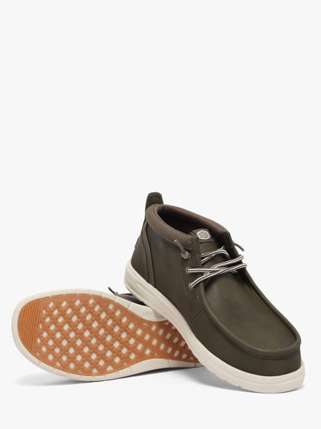 Moccasins Hey dude Green men 42051 other view 2