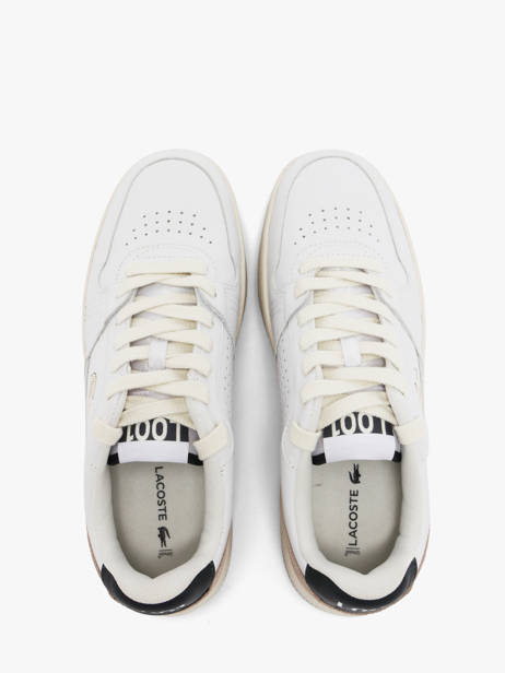 Sneakers In Leather Lacoste White men 2SMA0121 other view 3