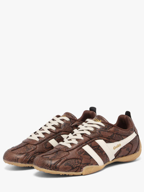 Sneakers Gola Marron women CLB939FW vue secondaire 1