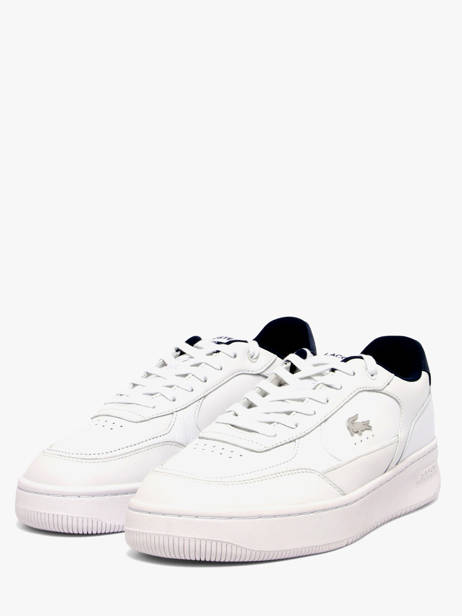 Sneakers In Leather Lacoste White men 2SMA0006 other view 1