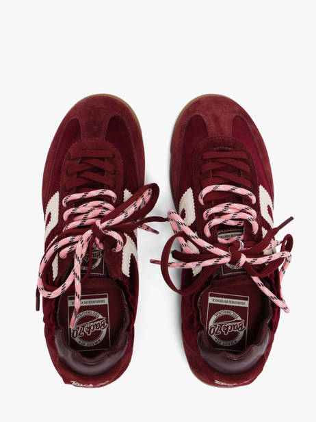 Sneakers Rocket En Cuir Back 70 Rouge women 63 vue secondaire 3