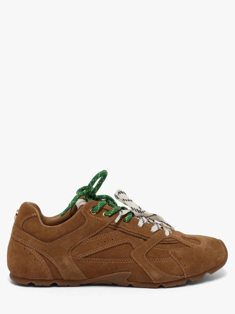 Sneakers Asiel En Cuir Steve madden Marron women 11005159