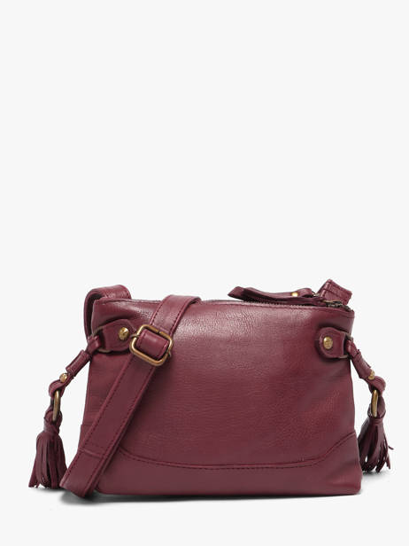 Shoulder Bag Cow Leather Basilic pepper Red cow BCOW82 other view 5