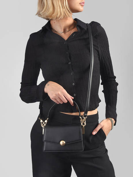 Shoulder Bag Tennis Bliss Leather Lacoste Black tennis bliss NF5104IT other view 1
