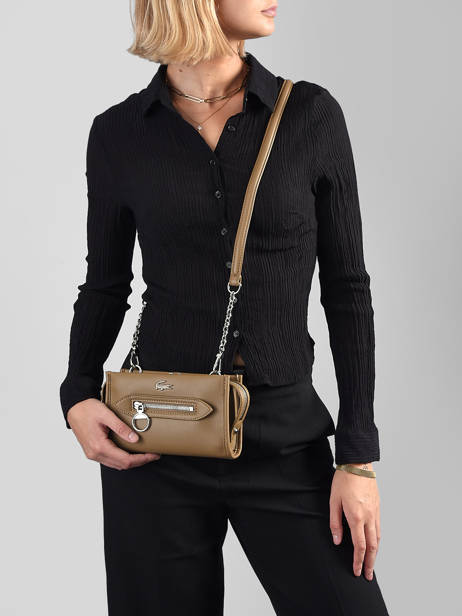 Shoulder Bag Ceclys Lacoste Brown ceclys NF5483AQ other view 1
