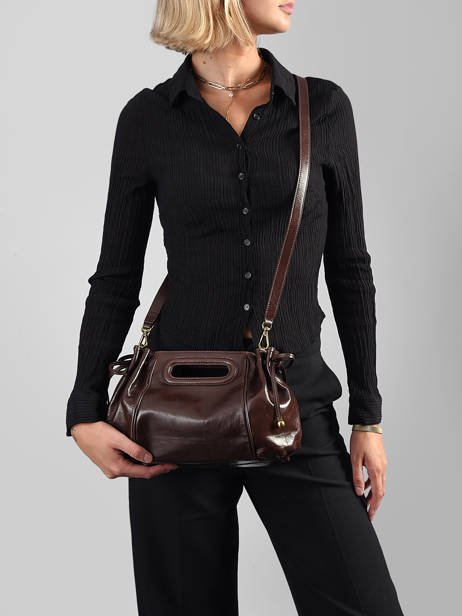 Crossbody Bag Folk Light Leather Gerard darel Brown folk light DES08419 other view 1