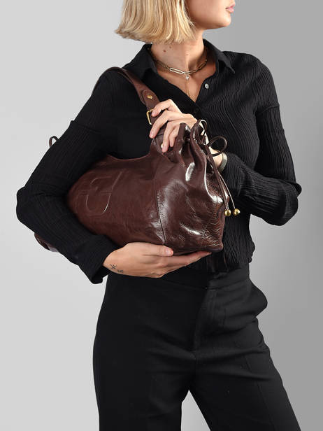 Sac Porté épaule Chiara Cuir Gerard darel Marron chiara DES84474 vue secondaire 1