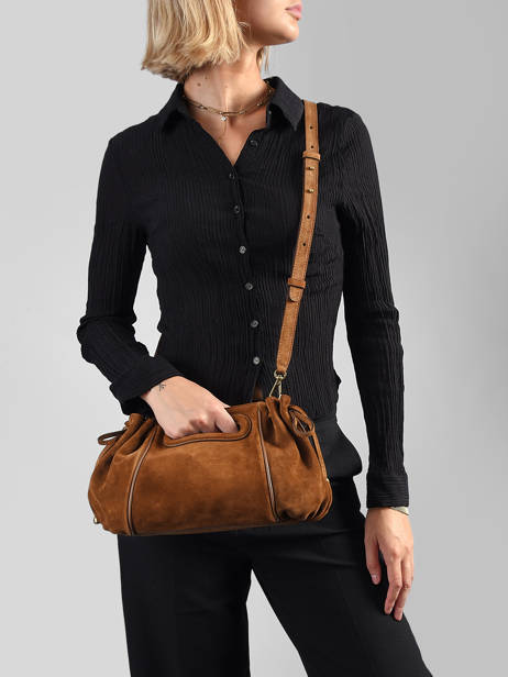 Crossbody Bag Studio Leather Gerard darel Brown studio DES08405 other view 1