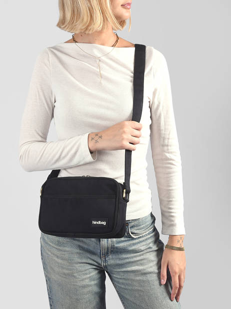 Crossbody Bag Nino Cotton Hindbag Black best seller NINO other view 1